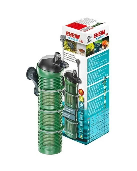 EHEIM Aquaball 180 Filtre Intérieur Aquarium 80-180L Masses Filtrantes 2403