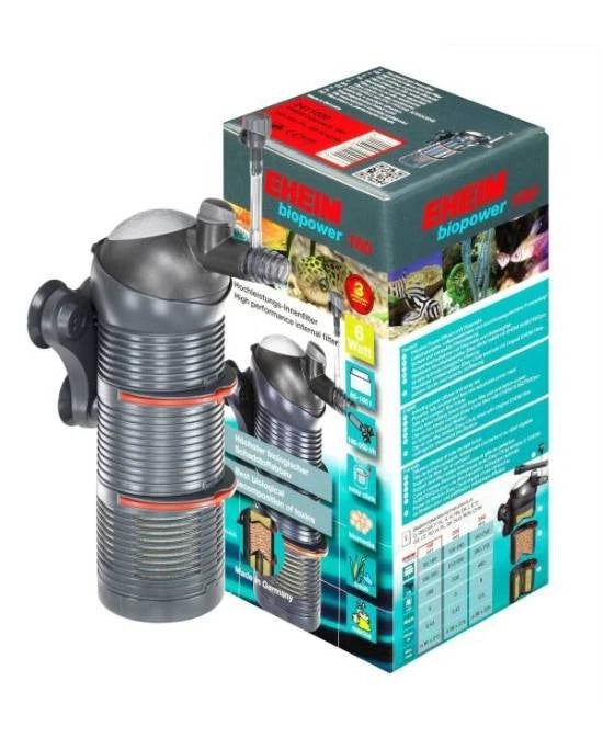 EHEIM Biopower 160 Filtre Intérieur Aquarium 80-160L Masses Filtrantes 2411