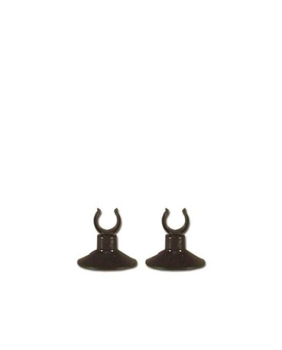 Eheim 2 Ventouses à Clip Ø 12/16 mm - Support Tuyau Aquarium - Fixation Durable