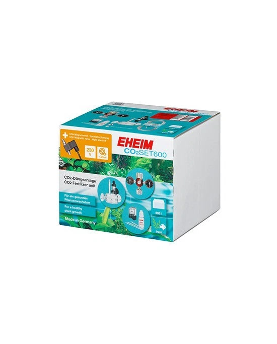 Eheim CO2SET600 Kit Complet avec Électrovanne - Système CO2 Haut Débit sans Bout