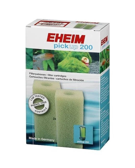 Eheim Cartouche Filtrante Pickup 200 x2 Mousse Aquarium 2012 Neuf Réf. 2617120