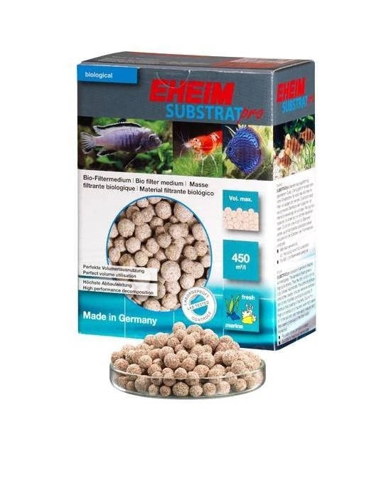 Eheim Substrat Pro 1L Masse Filtrante Biologique Aquarium Eau Douce et Mer