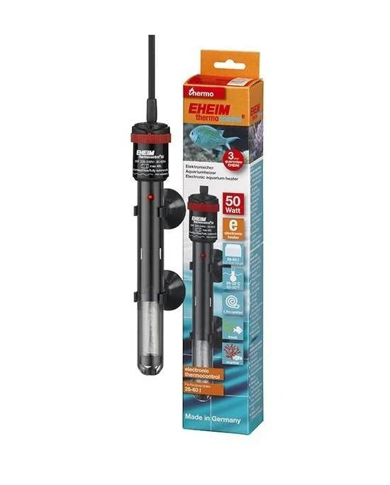 Eheim Thermocontrol-e 50W Chauffage Électronique Aquarium 25-60L Précision Neuf
