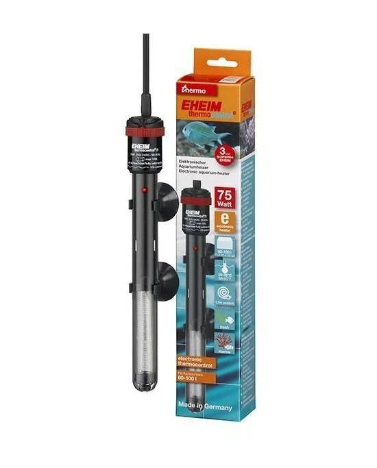 Eheim Thermocontrol-e 75W Chauffage Électronique Aquarium 60-100L Précision Neuf