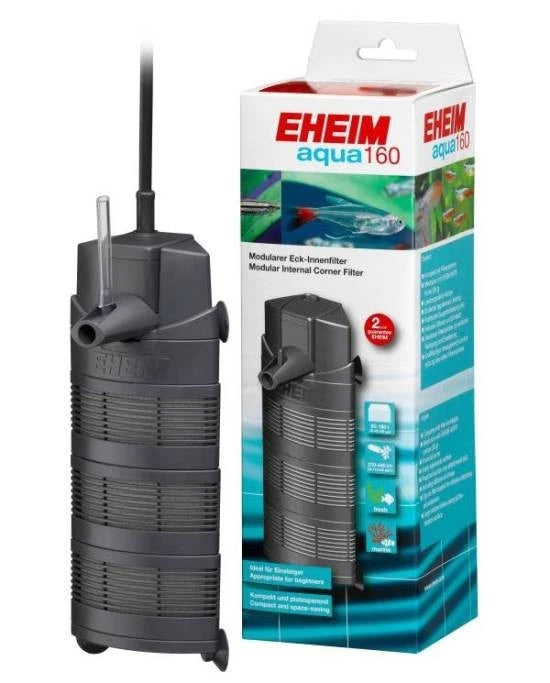 Filtre d'Angle EHEIM Aqua 200 avec Masses Filtrantes - Aquarium 200L 4,7W