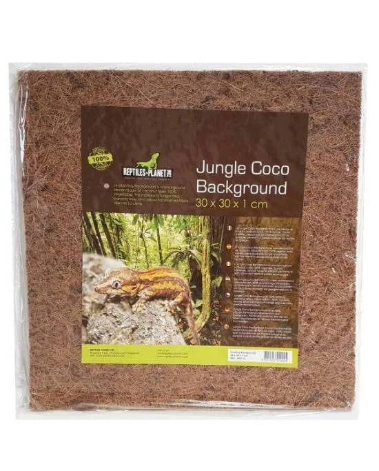 Fond Terrarium Fibre Coco Decor Reptiles Planet Jungle Coco Background 30x30