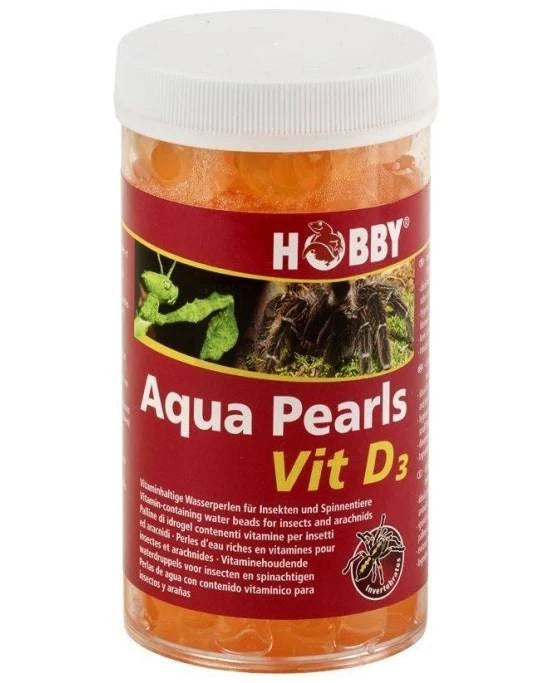 Hobby Aqua Pearls Vit D3 250ml - Aliment Vitaminé pour Tortues d'Eau