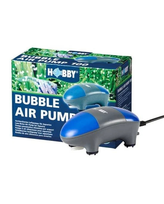 Hobby Bubble Air Pump 100 Pompe à Air Aquarium Silencieuse - Compresseur Oxygène