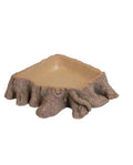 Hobby Ecuelle Stump 2 – Gamelle Aspect Souche – 21x21x5 cm