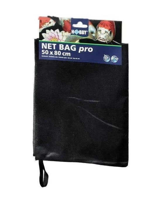 Hobby Net Bag Pro 80x50 cm - Filet Filtration XXL avec Fermeture Inox Aquarium