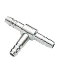 Hobby Raccord en T Métal Ø 4/6 mm pour Tuyau Air Aquarium - Connecteur Robuste