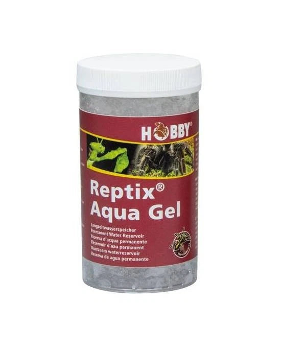 Hobby Reptix Aqua Gel 250ml - Source d'Eau Permanente pour Insectes et Reptiles