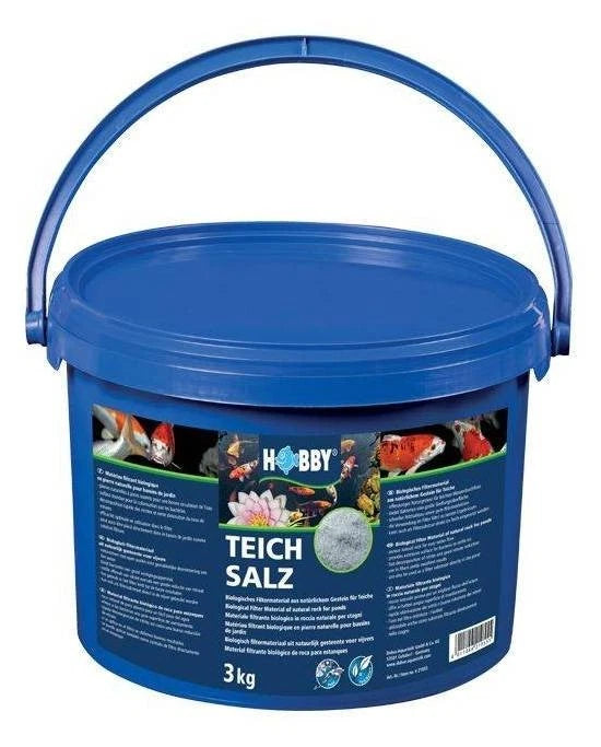 Hobby Sel pour Bassin de Jardin 3kg - Soin et Bien-être des Poissons