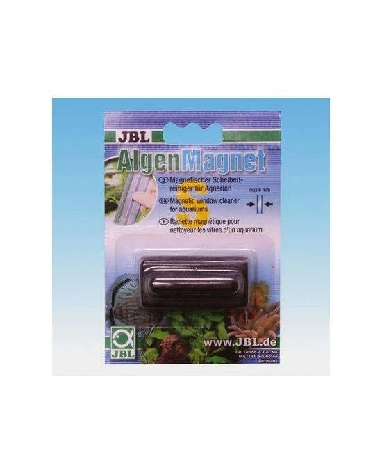 JBL Aimant à Algues S - Nettoyeur Magnétique pour Vitres Aquarium jusqu'à 6mm