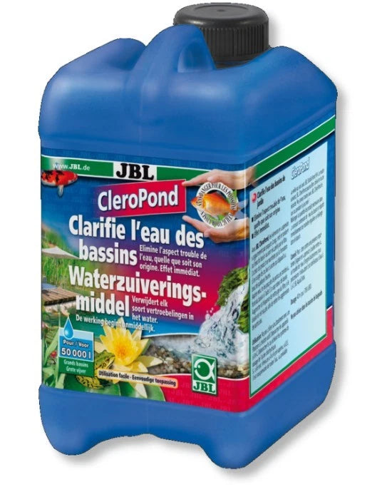 JBL CleroPond 2,5L - Clarificateur d'Eau pour Grand Bassin de Jardin