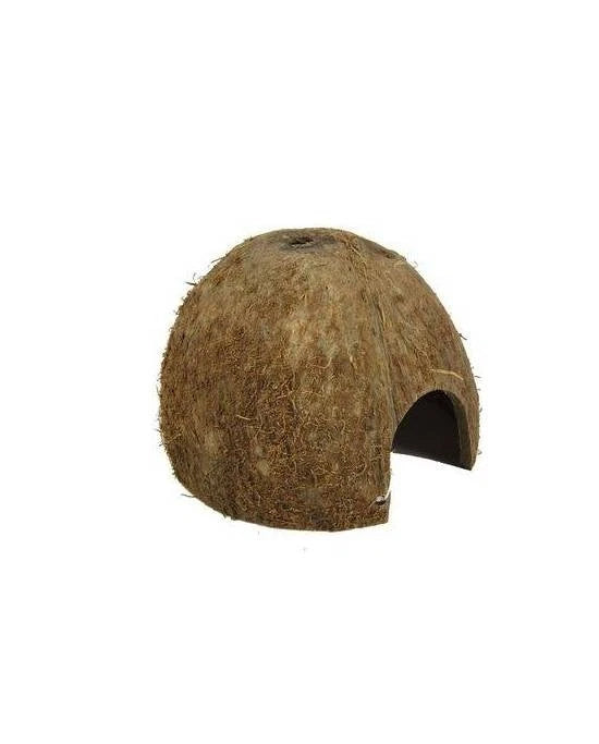JBL Cocos Cava 1/2 M – Grotte en Noix de Coco Naturelle pour Aquarium et Terrarium