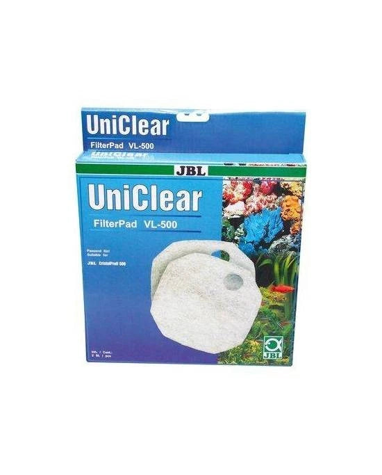 JBL FilterPad VL pour CP 500 - Lot de 2 Feutrines de Filtration Fine Aquarium