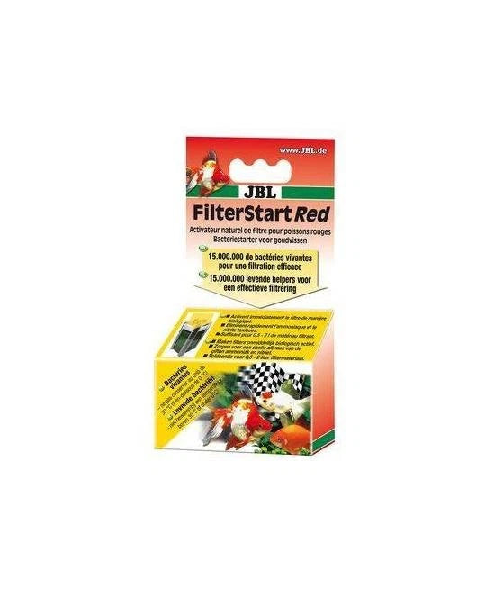 JBL FilterStart Red 10mL - Activateur biologique pour filtres d'aquarium