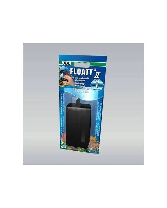 JBL Floaty II M - Aimant de Nettoyage Flottant Aquarium - Vitre jusqu'à 10mm