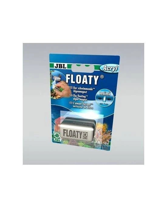 JBL Floaty Mini Aimant Nettoyeur Vitre Aquarium Flottant Acrylique Verre Max 4mm