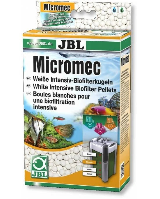 JBL Micromec 650g Billes Filtration Bio Haute Performance Aquarium Eau Douce Mer