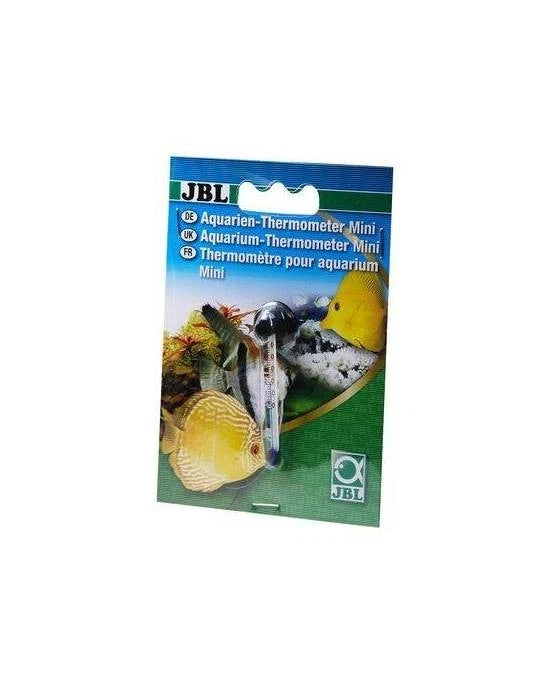 JBL Mini Thermomètre de Précision pour Aquarium Eau Douce et Mer Ventouse Inclus