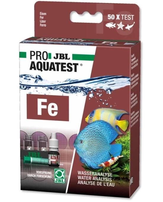 JBL ProAquaTest Fe - Test Fer Haute Précision Eau Douce et Mer Aquarium - Neuf