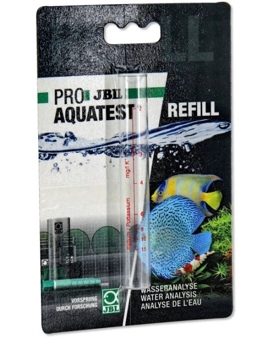 JBL ProAquaTest K - Tube à Essai de Rechange - Test Potassium Aquarium - Neuf