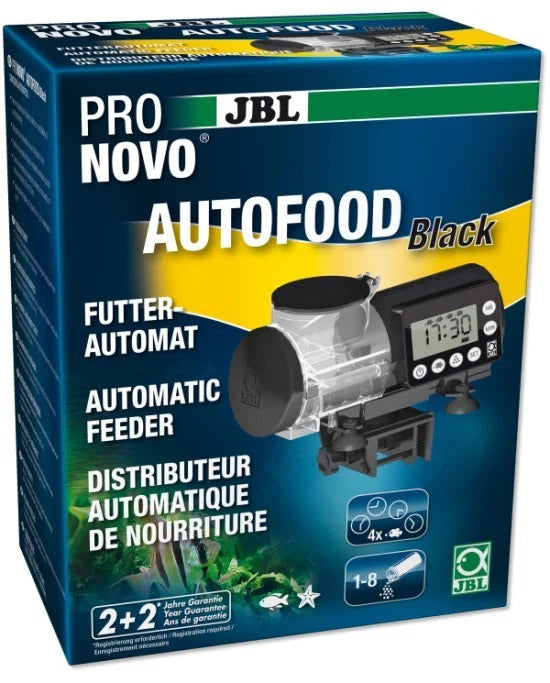JBL ProNovo AutoFood Noir - Distributeur de Nourriture Automatique Aquarium