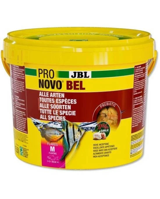 JBL ProNovo Bel Flakes M 5,5L - Aliment en Flocons Complet Aquarium Communautaire