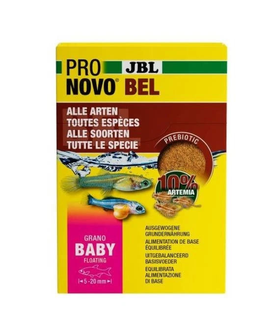 JBL ProNovo Bel Grano Baby - Trio d'Aliments en Poudre 3x10ml pour Alevins