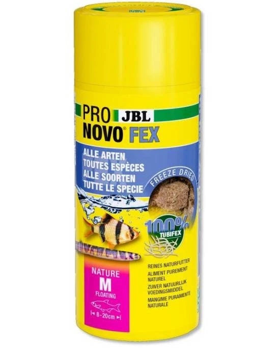JBL ProNovo Fex 250mL - Vers Tubifex Lyophilisés pour Poissons