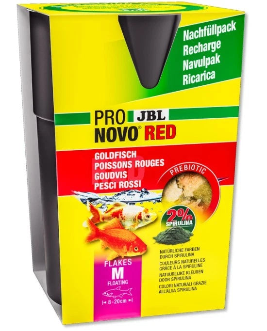 JBL ProNovo Red Flakes M 750ml - Nourriture Flocons Poissons Rouges et Comètes