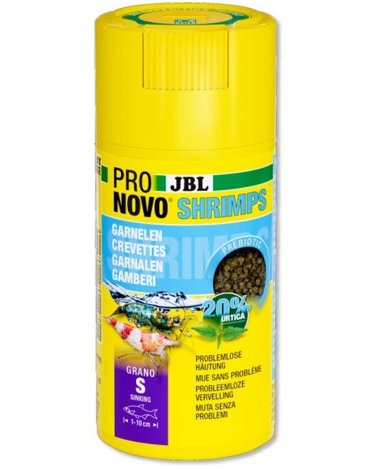 JBL ProNovo Shrimps Grano S 100mL CLICK - Dosage Précis pour Crevettes