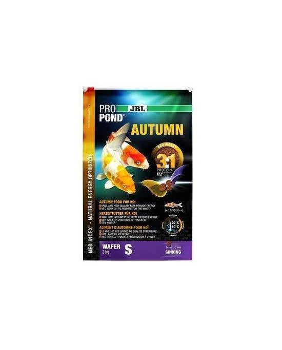 JBL ProPond Autumn S - Nourriture Automne pour Bassin 10-20°C - 3kg