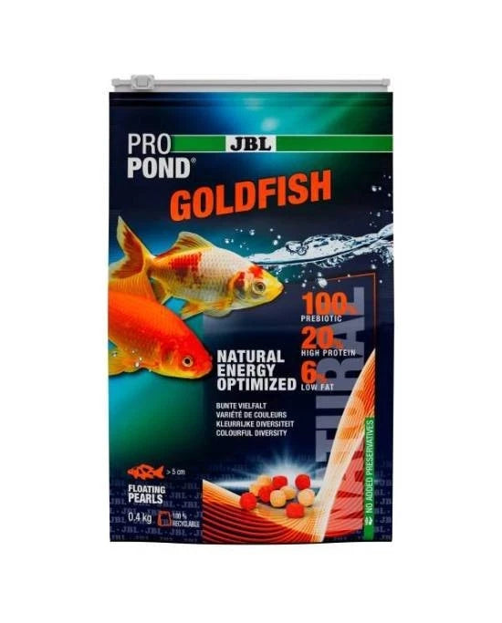 JBL ProPond Goldfish - Nourriture Bâtonnets Poissons Rouges - 2,5L / 0,4kg
