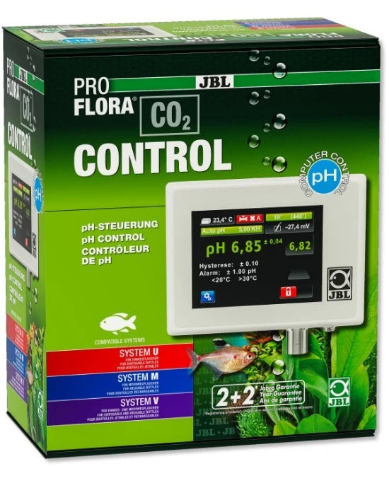 JBL Proflora CO2 Control | Ordinateur de Contrôle pH et CO2 pour Aquarium
