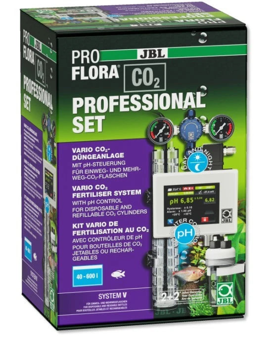 JBL Proflora CO2 Professional Set V | Kit CO2 Complet avec Contrôleur pH Auto