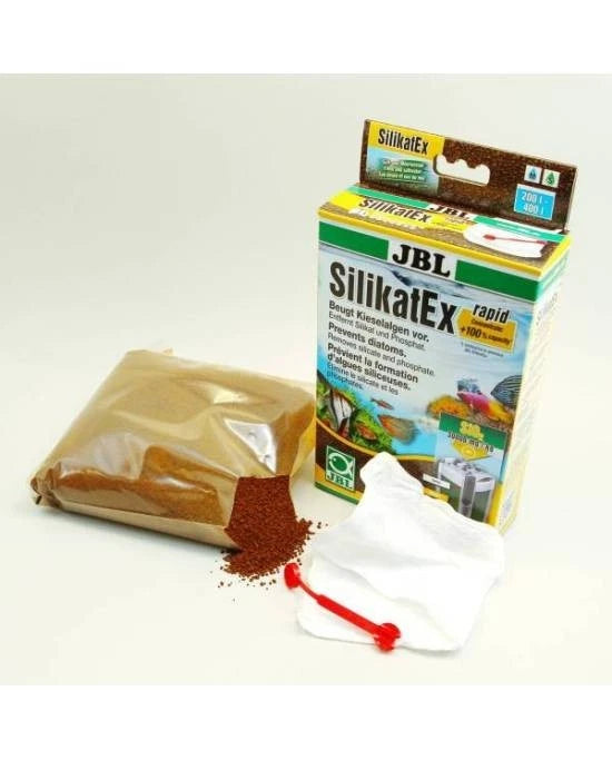JBL SilikatEx Rapid - Anti-Silicates & Anti-Algues pour Aquarium - Efficace