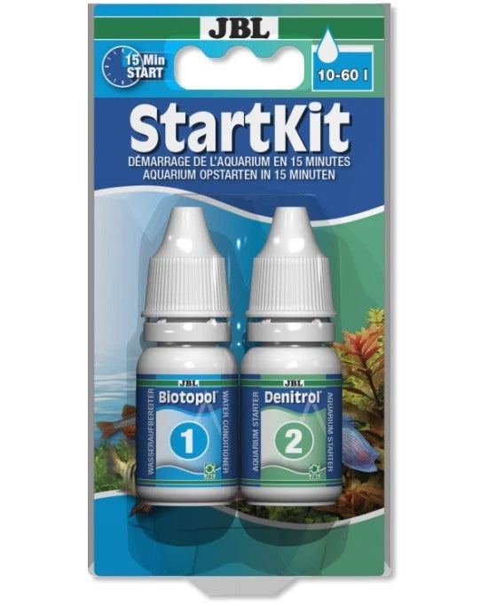 JBL StartKit - Kit de Démarrage Aquarium (Denitrol + Biotopol) - Complet
