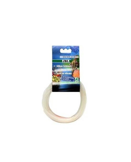 JBL Tuyau Silicone 4/6 mm - Longueur 2,5 m - Flexible Haute Qualité Aquarium