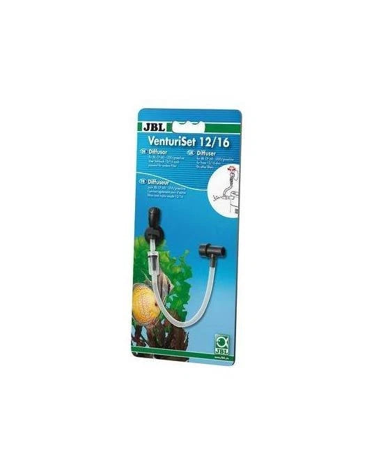 JBL VenturiSet 12/16 mm - Diffuseur d'Air pour Sortie de Filtre Aquarium