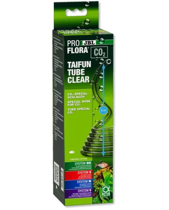 JBL Proflora CO2 Taifun Tube CLEAR | Tuyau Spécial CO2 Transparent - 3 Mètres