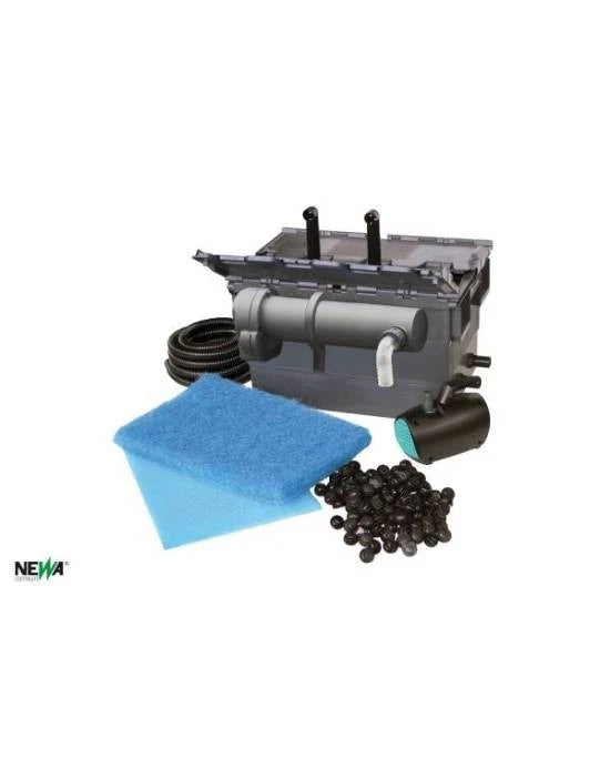 Kit Filtre Newa Pratico Advance 10000 + UVC 11W + Pompe Cascata 3000 - Neuf