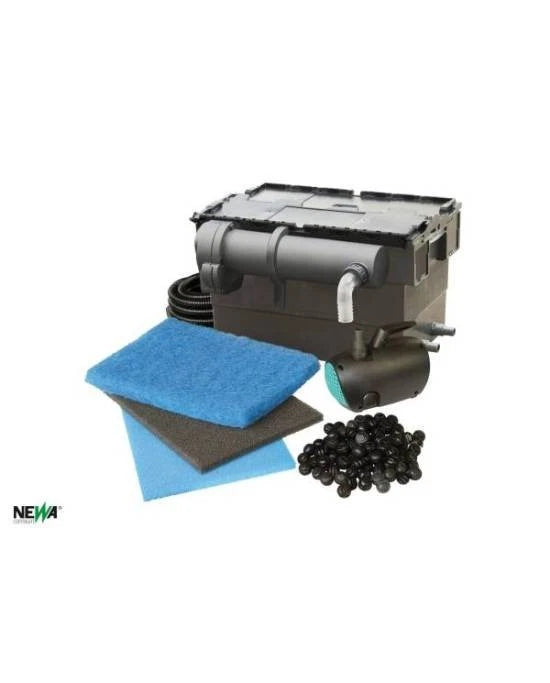 Kit Filtre Newa Pratico Advance 15000 + UVC 18W + Pompe Cascata 4500 - Neuf