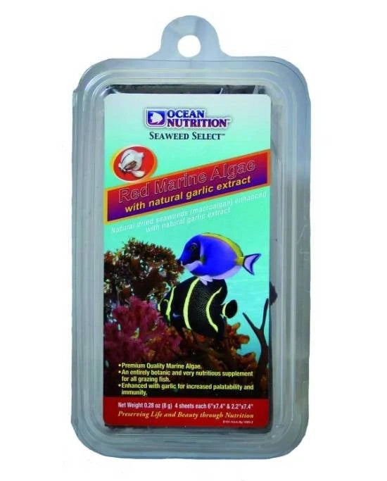 Ocean Nutrition Algues Marines Rouges 8g - Aliment Naturel Poissons