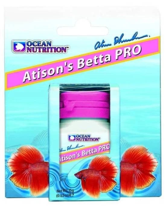 Ocean Nutrition Atison's Betta Pro 15g - Nourriture Haute Performance Combattant