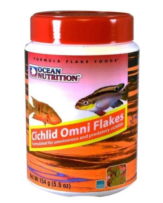 Ocean Nutrition Cichlid Omni Flakes – Alimentation Complète 156g