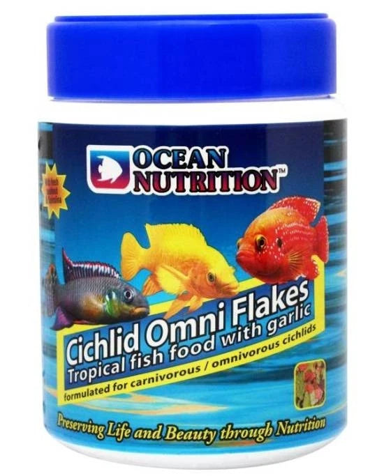 Ocean Nutrition Cichlid Omni Flakes – Alimentation Équilibrée 71g