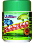 Ocean Nutrition Cichlid Vegi Flakes – Flocons Végétaux Qualité 34g